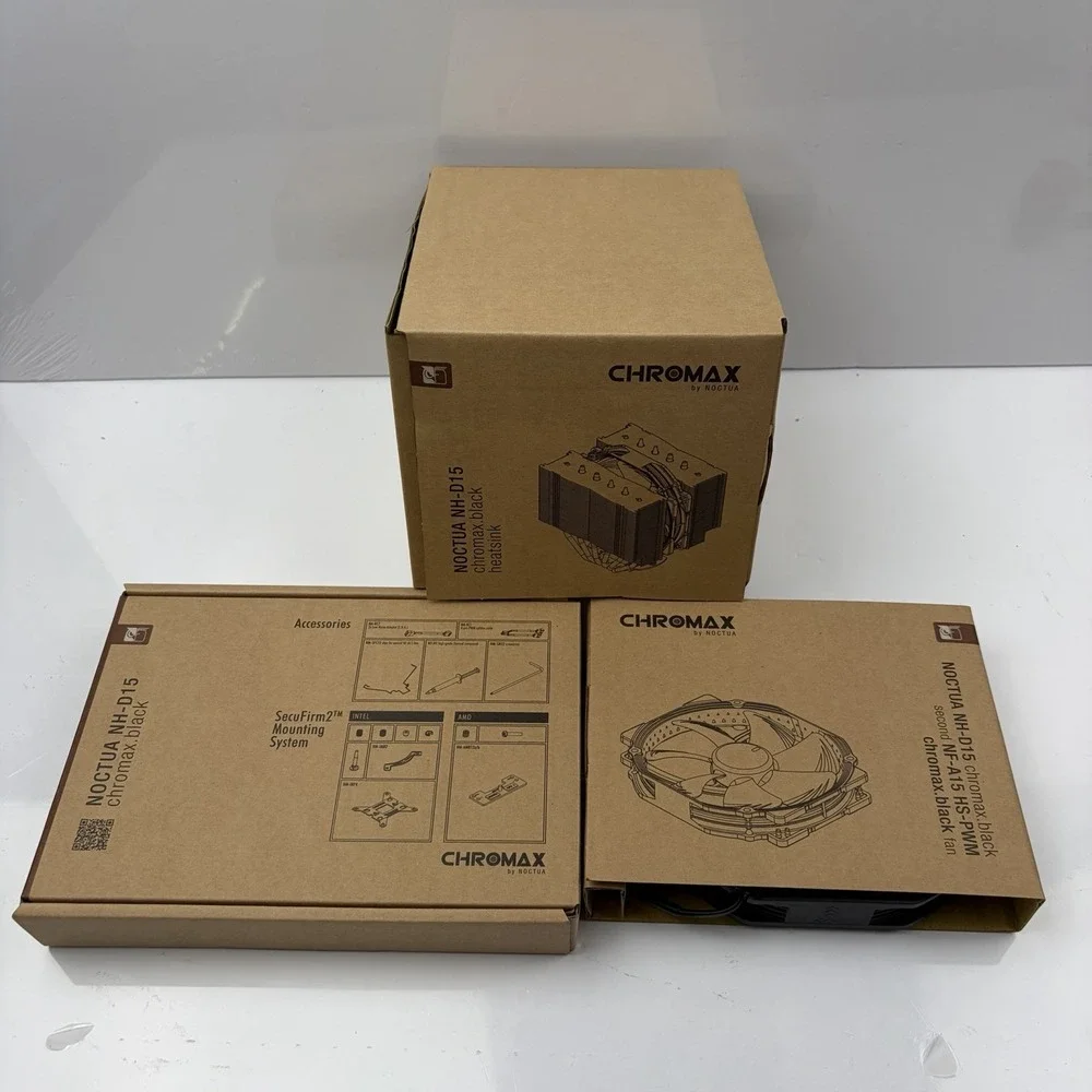 Noctua NH-D15 Chromax.Black Dual-Tower CPU Cooler Black